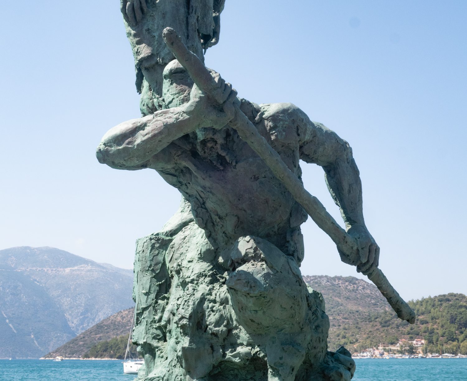 More odyssyus statues