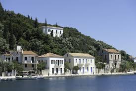 Houses along the coast